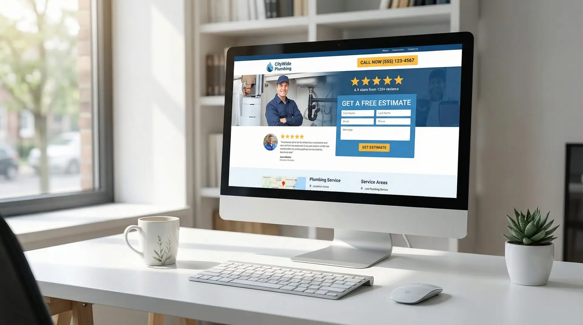 High Converting Local Service Page